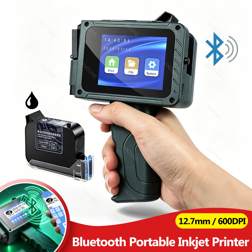 Label Maker - Printer Label Inkjet Genggam 12.7mm Bluetooth
