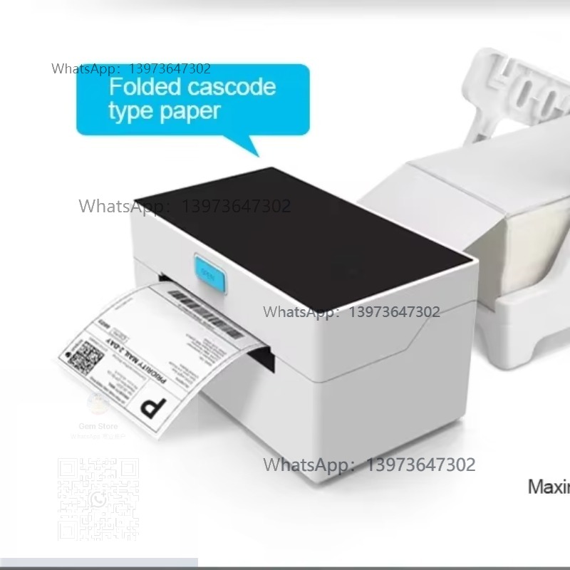 Thermal Printer - Printer Label Stiker Termal Nirkabel USB