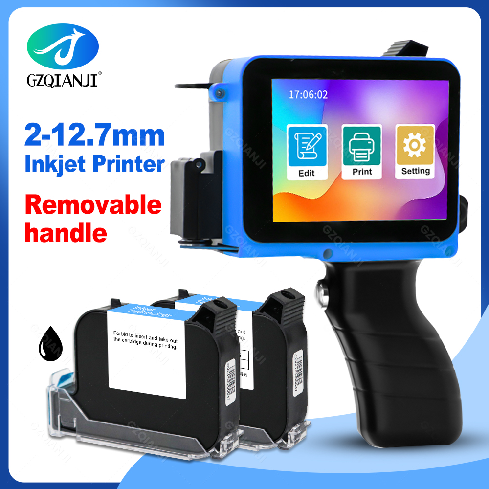 Label Maker - Printer Inkjet Label 12.7mm Portabel 600dpi,