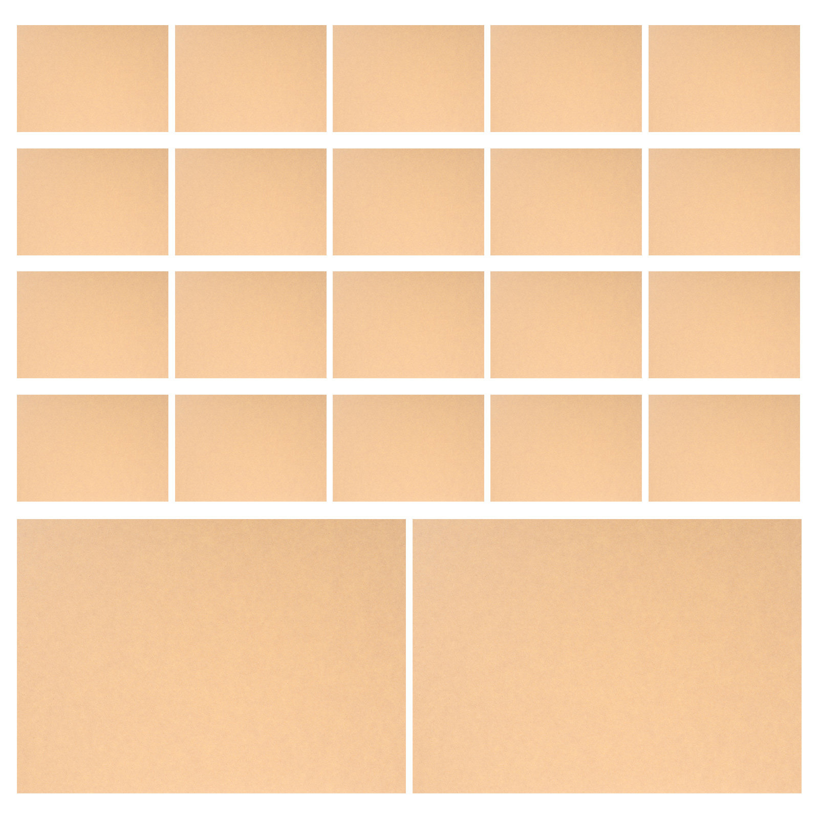 Printer Paper - 100 Lembar Kertas Label Perekat Matte
