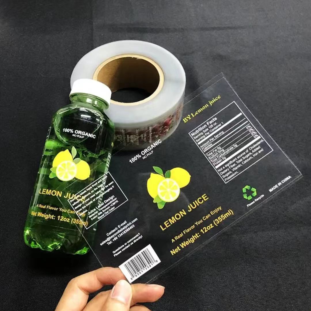 Label Botol Minuman Transparan - Label Maker ulasan dan harga