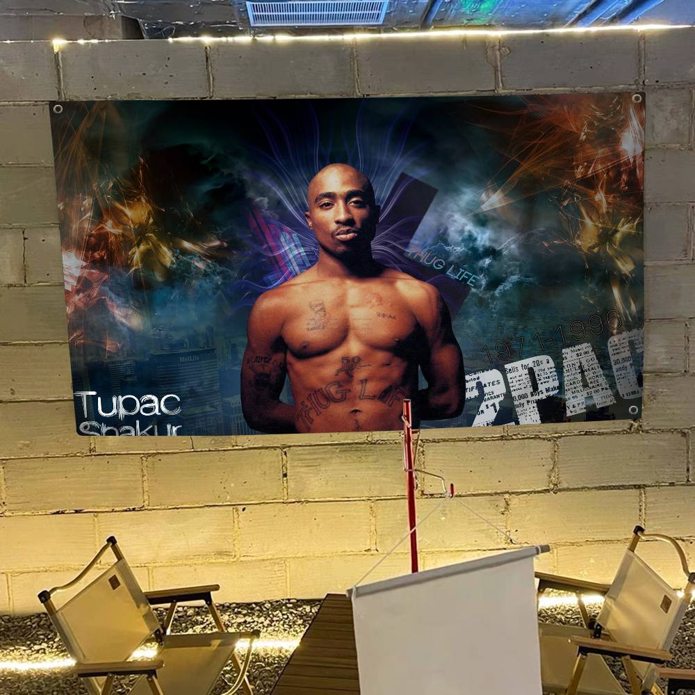 Rapper Tupac Amaru Shakur, Per - Commercial Printing Company ulasan dan harga