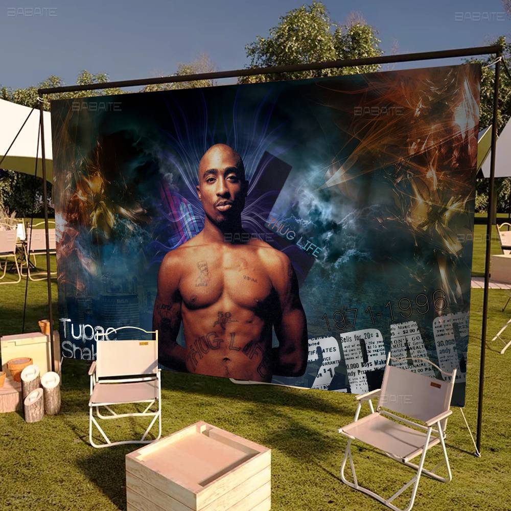 Rapper Tupac Amaru Shakur, Per - Commercial Printing Company ulasan dan harga