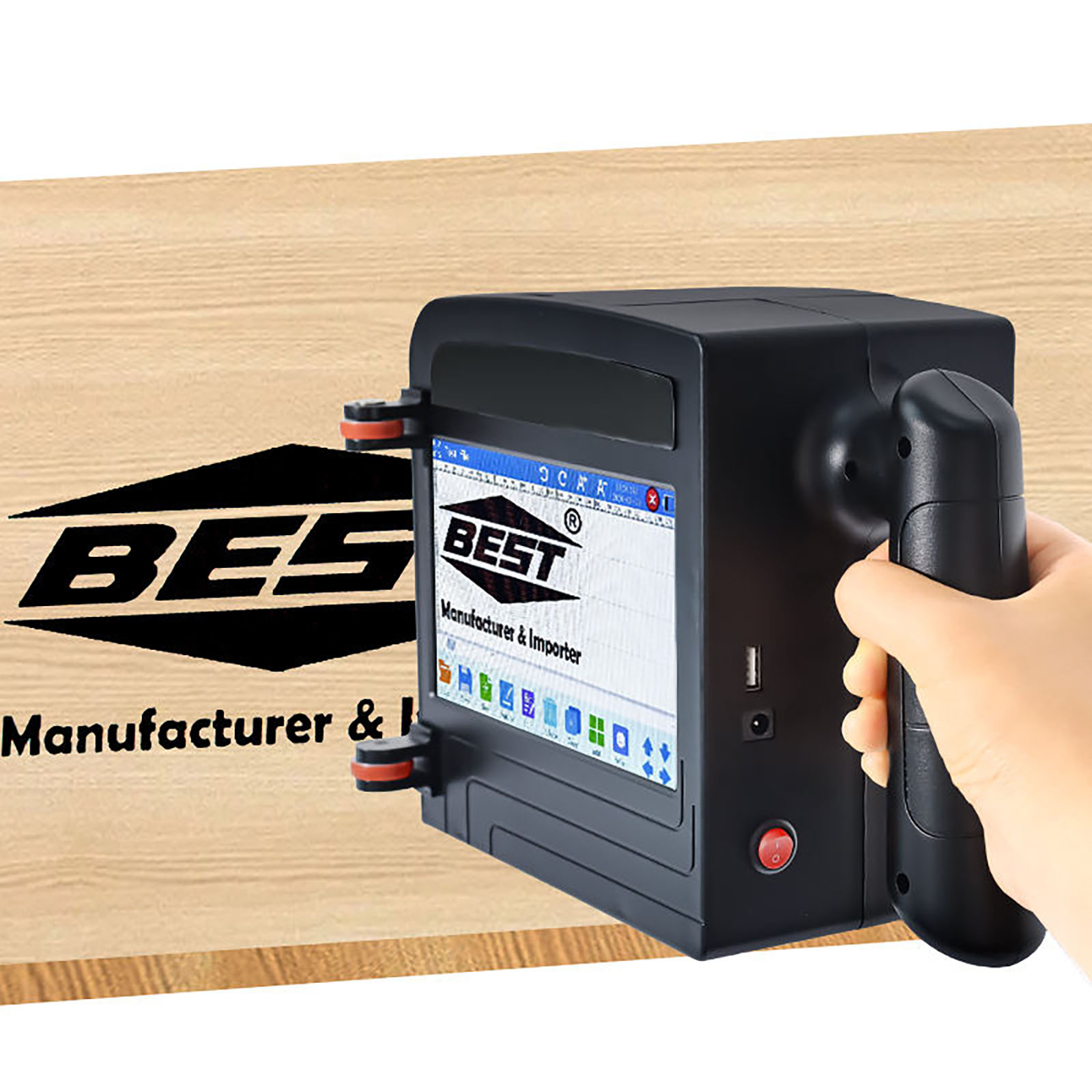 ZM-C100, Printer Inkjet Portab - Barcode Printer ulasan dan harga