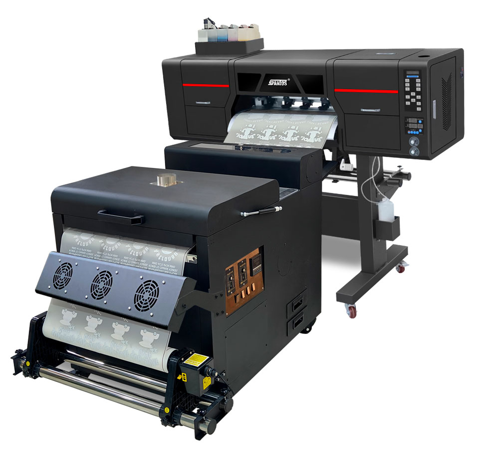 Mesin Printer DTF 60cm 2 Kepal - Commercial Fabric Printing Machine ulasan dan harga