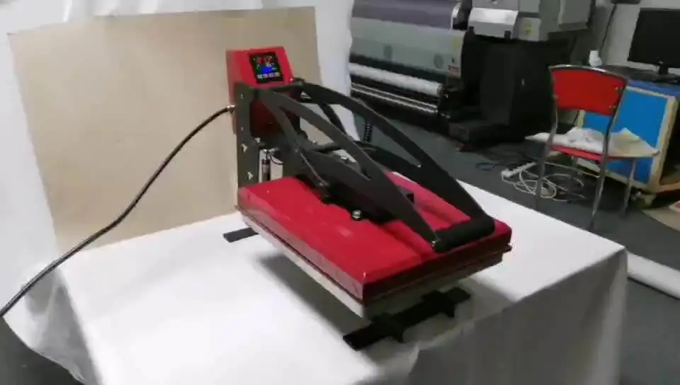 Mesin Press Panas Tekanan Ting - Commercial Fabric Printing Machine ulasan dan harga